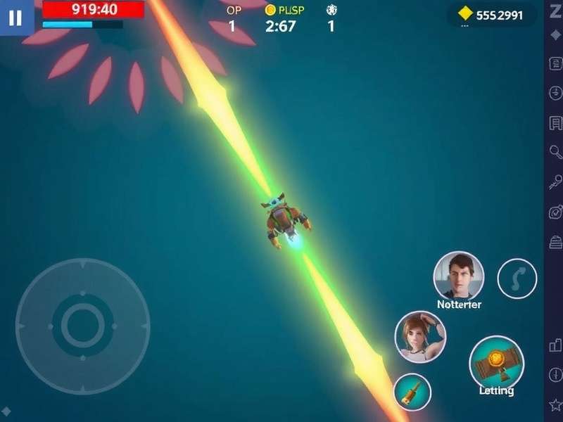 Blazer Ultra Striker Game Screenshot